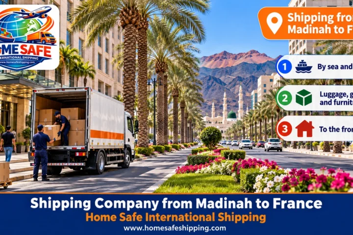 Shipping Company from Madinah to France