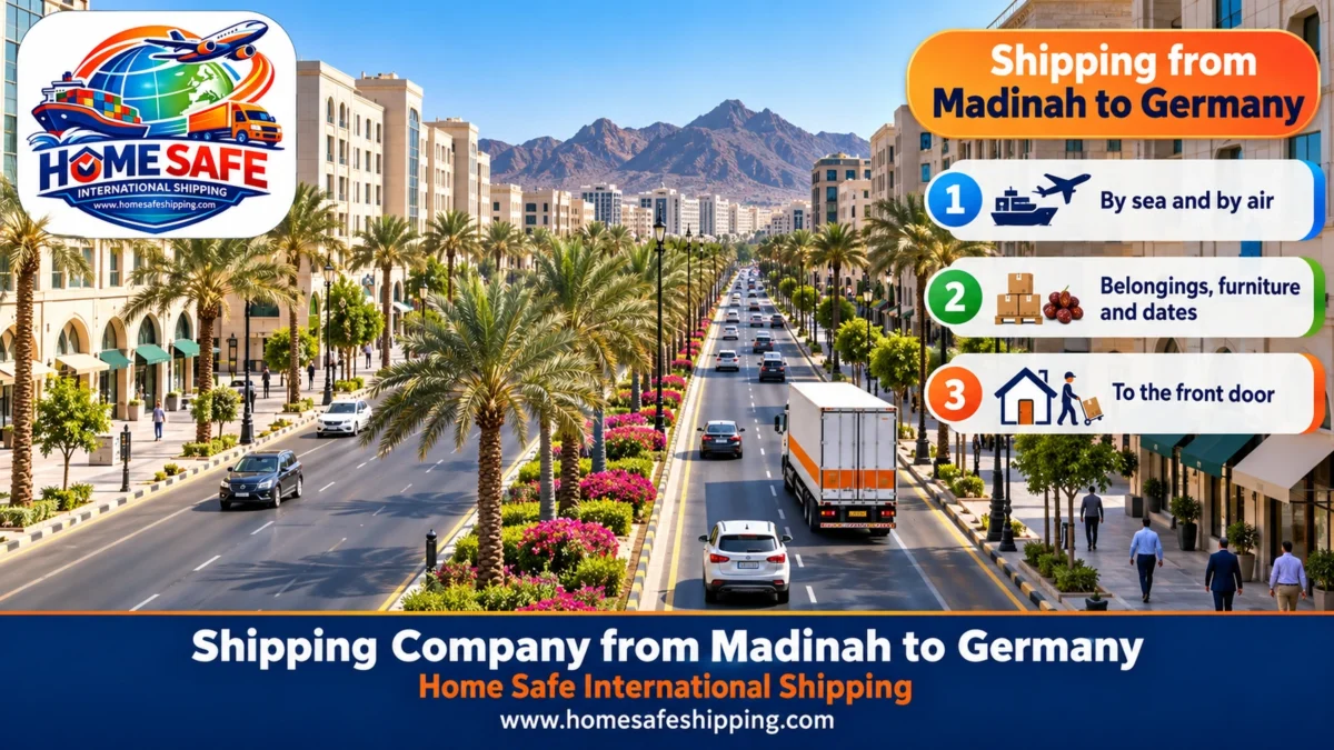 Shipping Company from Madinah to Germany
