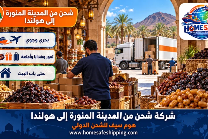 شركة شحن من المدينة المنورة إلى هولندا