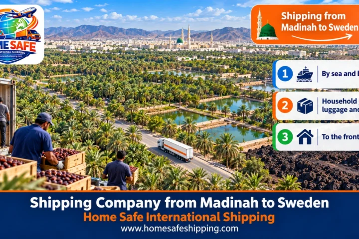 Shipping Company from Madinah to Sweden