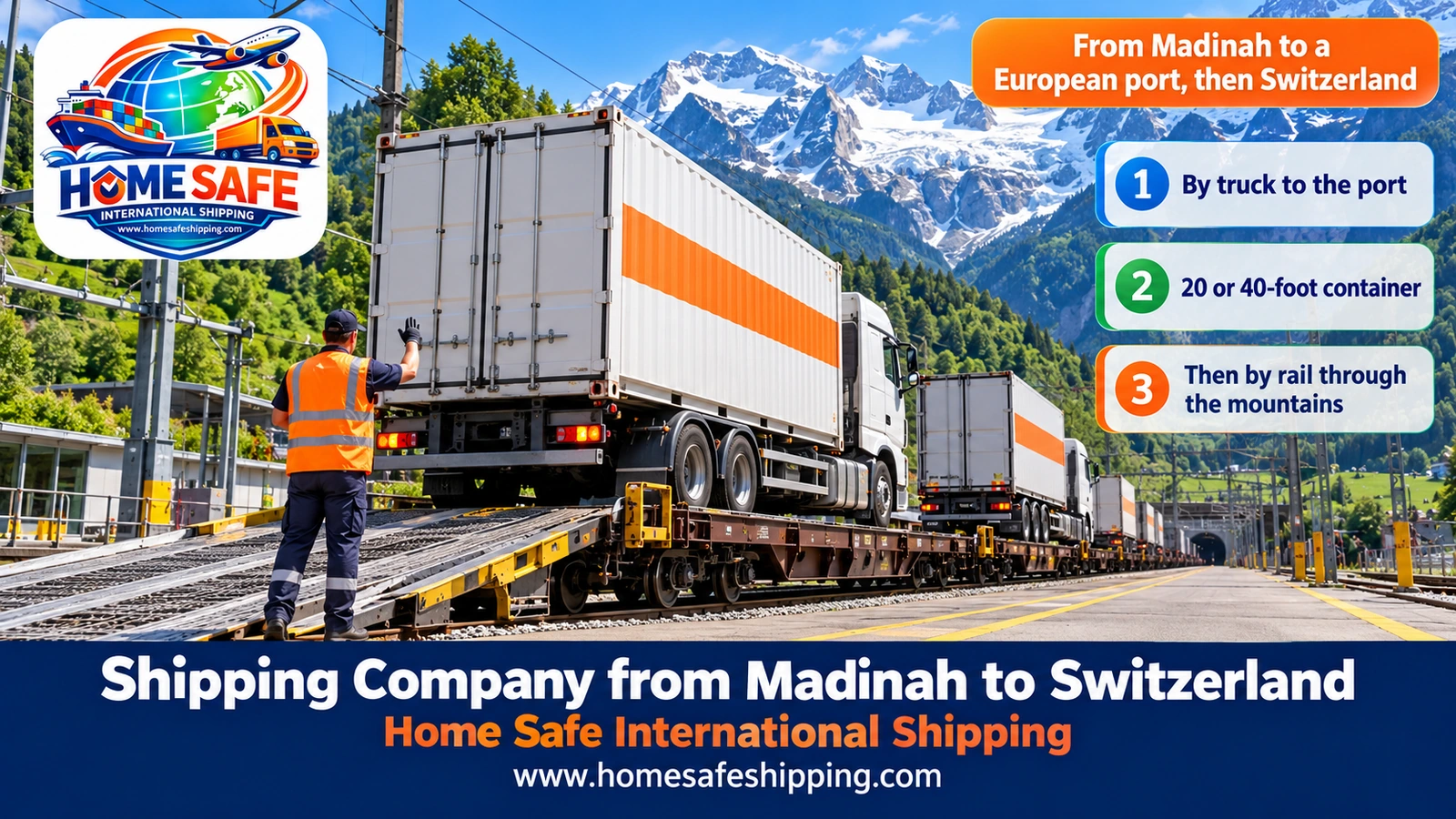 From Madinah to a European port, then Switzerland