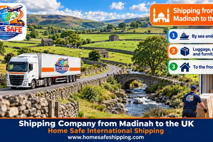 Shipping Company from Madinah to the UK