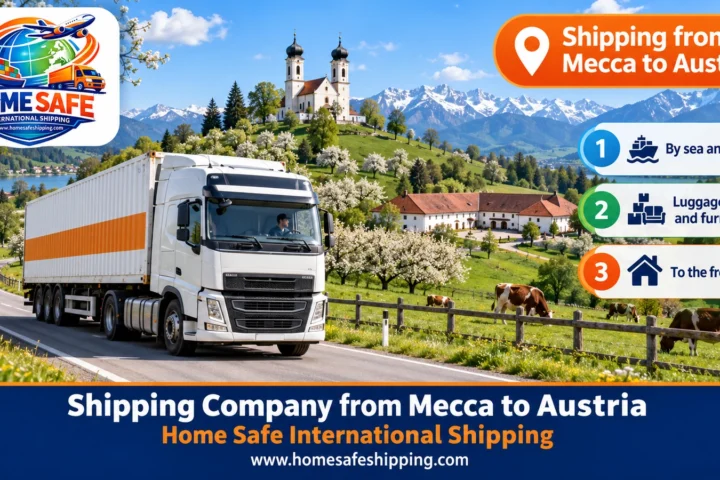 Shipping Company from Mecca to Austria