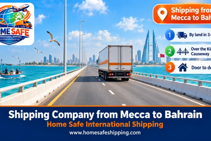 Shipping company from Mecca to Bahrain