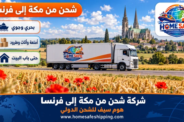 شركة شحن من مكة إلى فرنسا