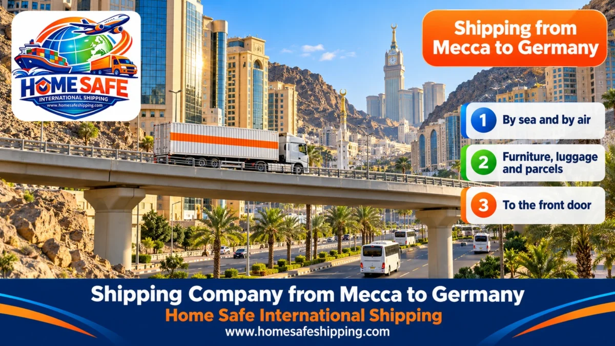Shipping Company from Mecca to Germany