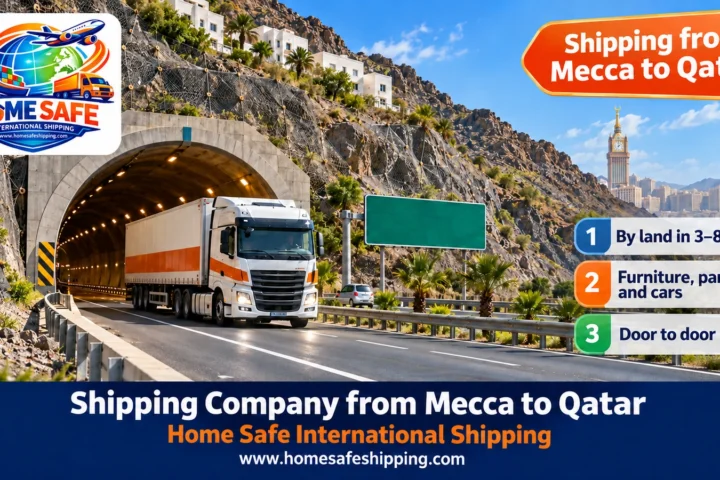 Shipping company from Mecca to Qatar