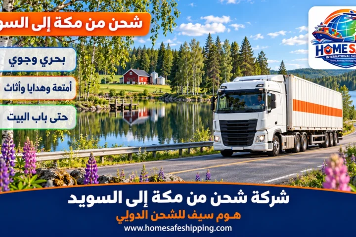 شركة شحن من مكة إلى السويد