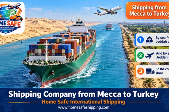 Shipping company from Mecca to Turkey