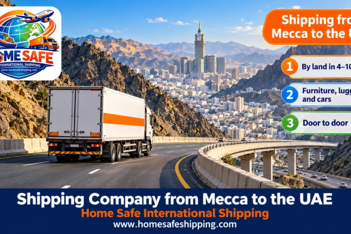 Shipping company from Mecca to the UAE