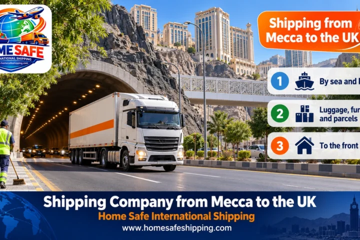 Shipping Company from Mecca to the UK