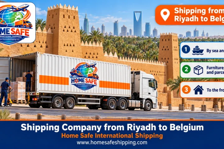 Shipping Company from Riyadh to Belgium