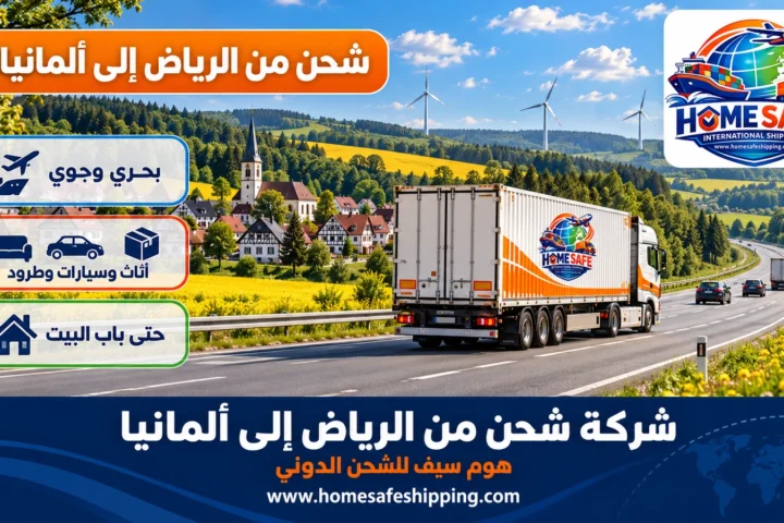 شركة شحن من الرياض إلى ألمانيا