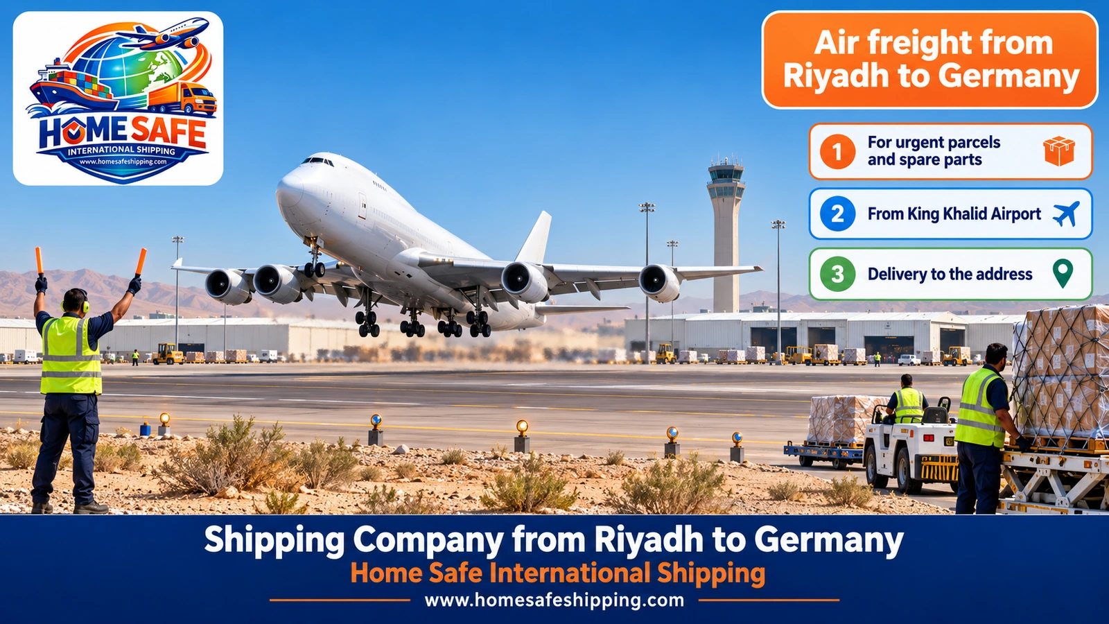 Air freight from Riyadh to Germany