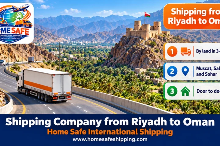 Shipping company from Riyadh to Oman