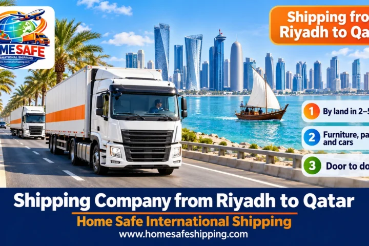 Shipping company from Riyadh to Qatar