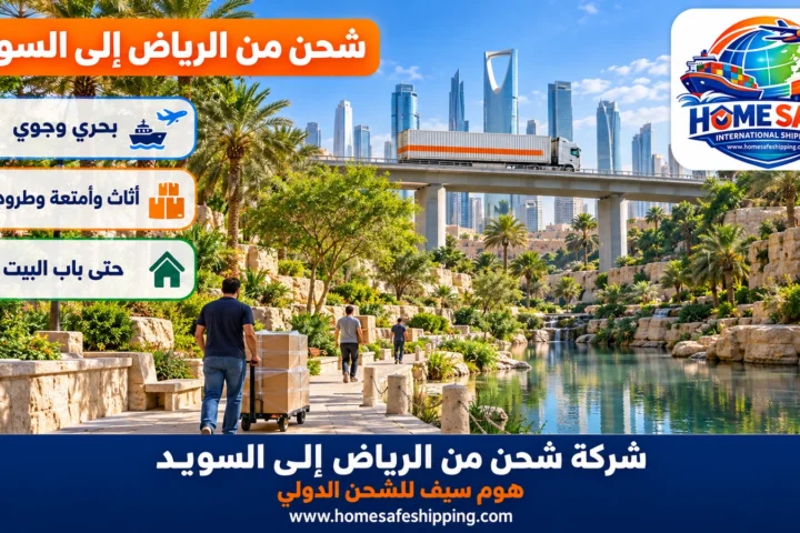 شركة شحن من الرياض إلى السويد