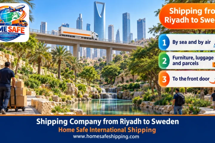 Shipping Company from Riyadh to Sweden