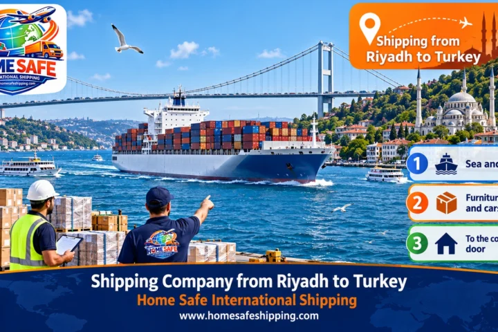 Shipping company from Riyadh to Turkey