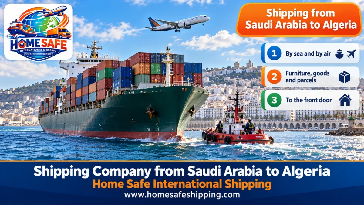 Shipping Company from Saudi Arabia to Algeria