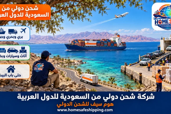 شركة شحن دولي من السعودية للدول العربية