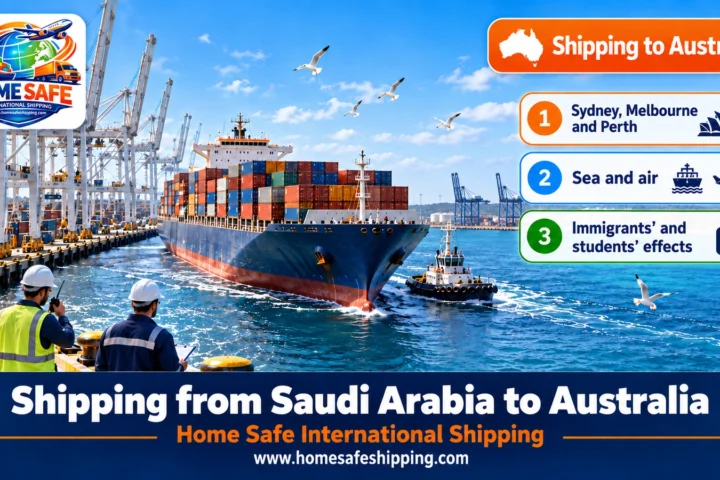 Shipping from Saudi Arabia to Australia by sea