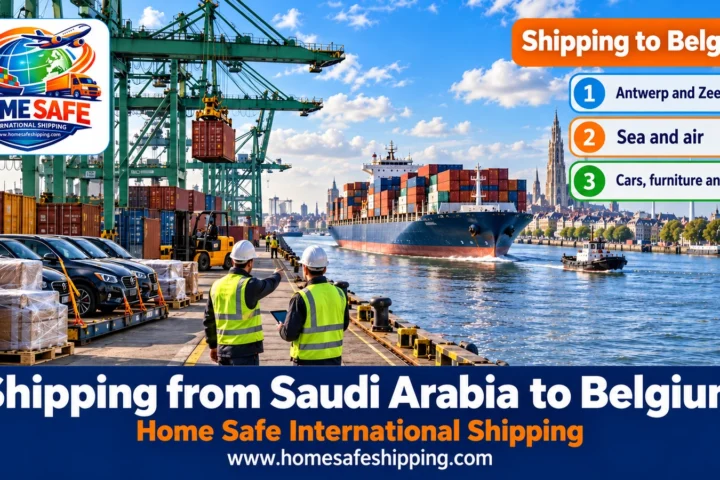 Shipping from Saudi Arabia to Belgium via the Port of Antwerp
