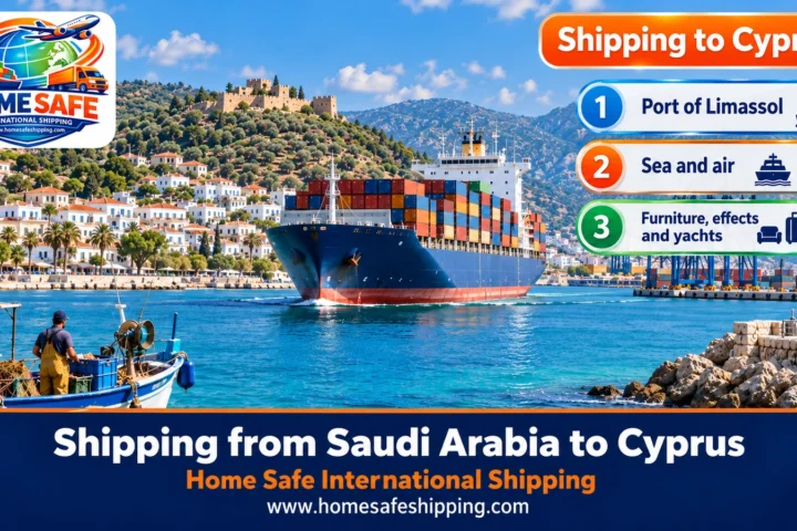Shipping from Saudi Arabia to Cyprus by sea