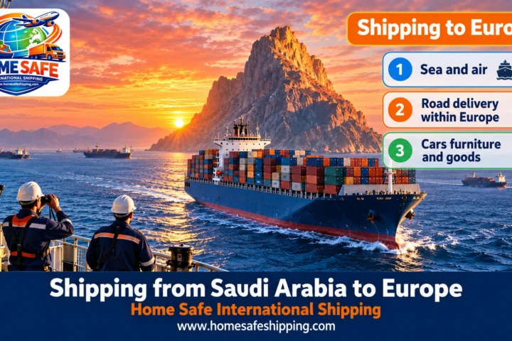 Shipping from Saudi Arabia to Europe by sea