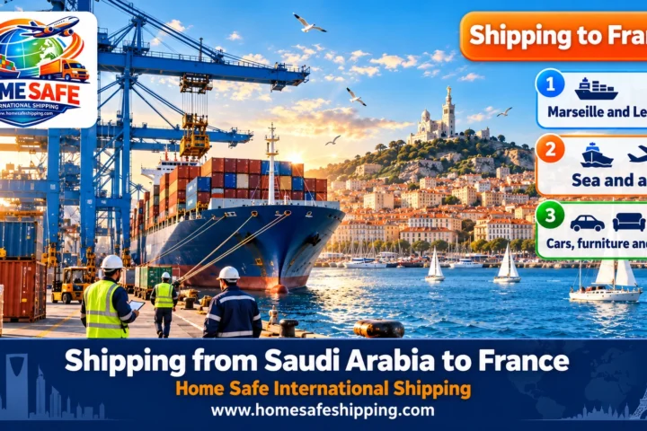 Shipping from Saudi Arabia to France via the Port of Marseille