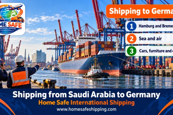 Shipping from Saudi Arabia to Germany via the port of Hamburg