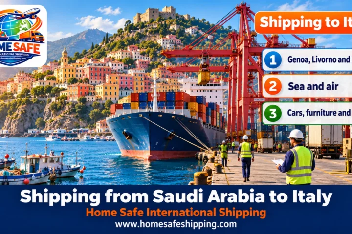 Shipping from Saudi Arabia to Italy via the Port of Genoa
