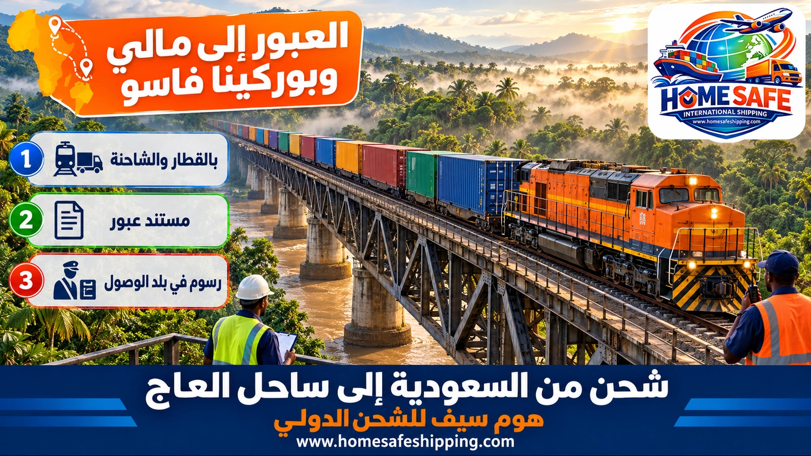 عبور الشحنات من أبيدجان إلى مالي وبوركينا فاسو