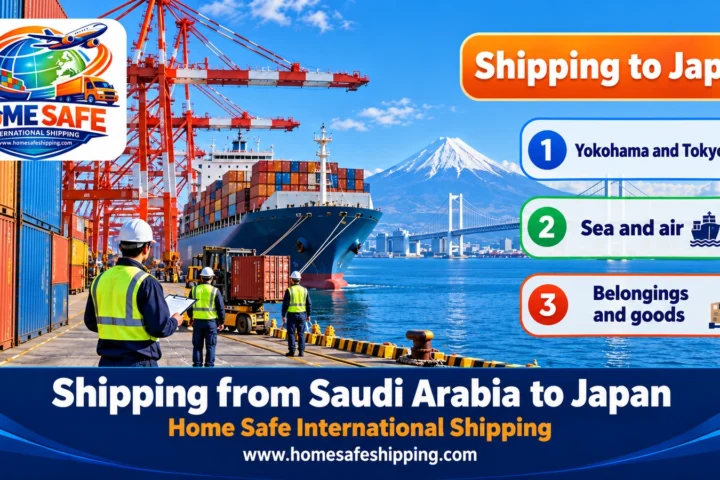 Shipping from Saudi Arabia to Japan via the Port of Yokohama