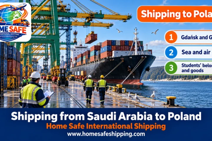 Shipping from Saudi Arabia to Poland via the Port of Gdańsk