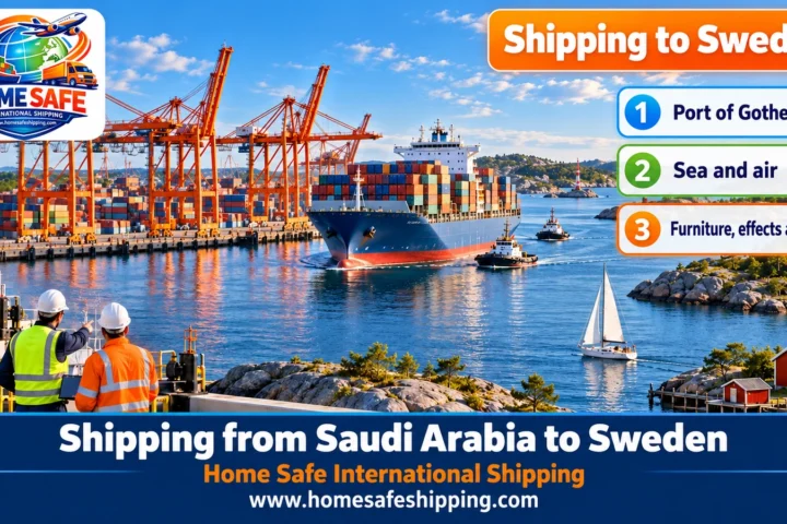 Shipping from Saudi Arabia to Sweden via the Port of Gothenburg