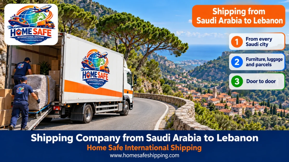 Shipping Company from Saudi Arabia to Lebanon