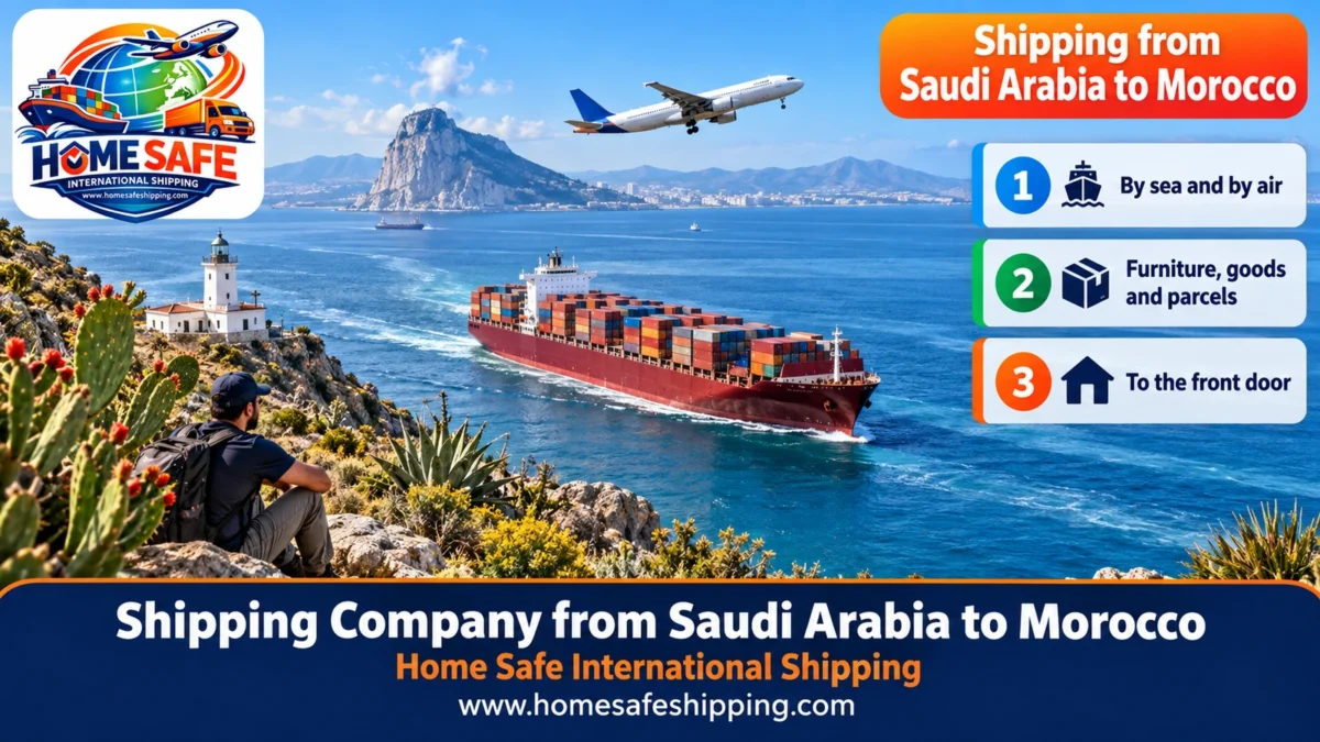 Shipping Company from Saudi Arabia to Morocco