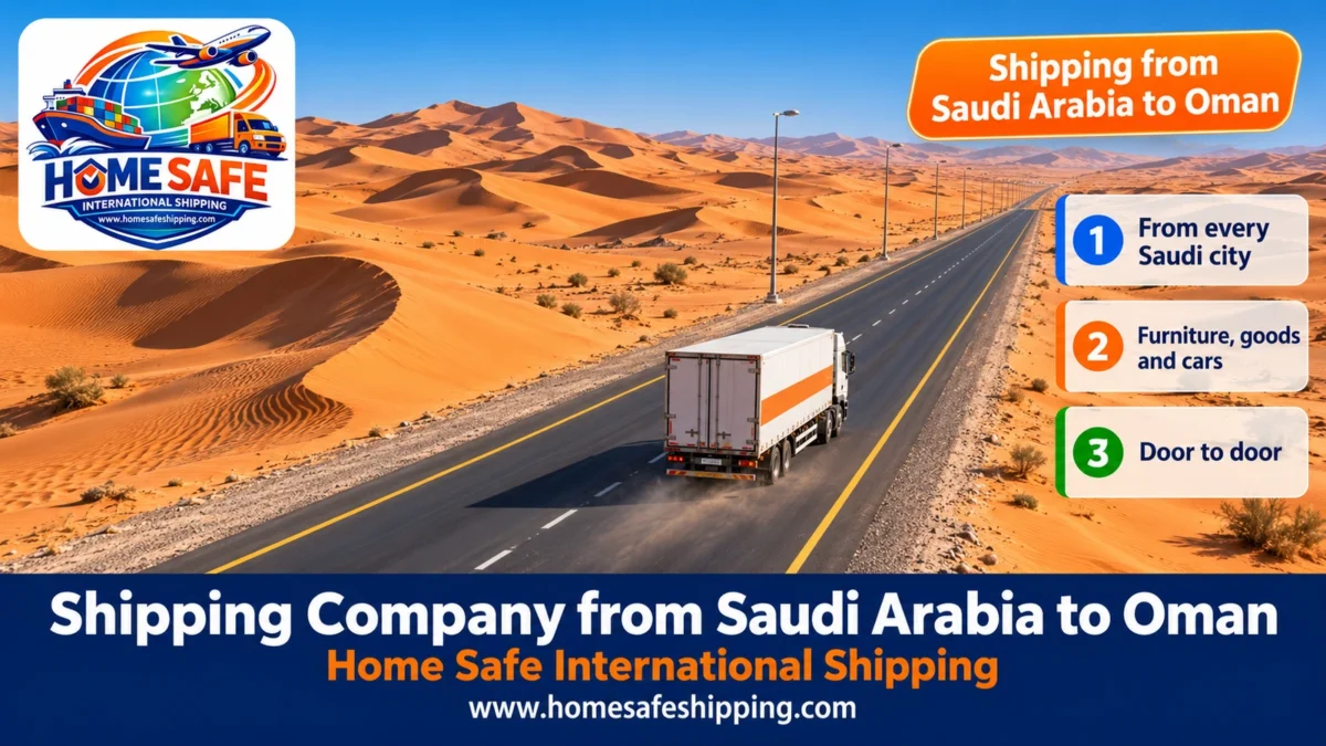 Shipping Company from Saudi Arabia to Oman