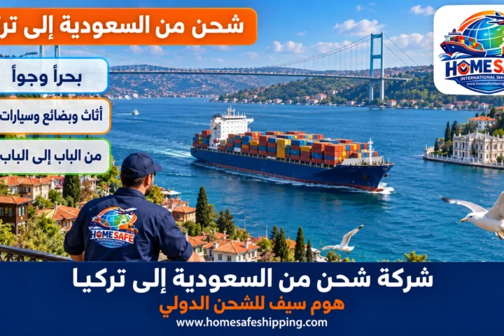 شركة شحن من السعودية إلى تركيا