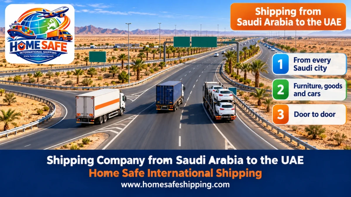 Shipping Company from Saudi Arabia to the UAE