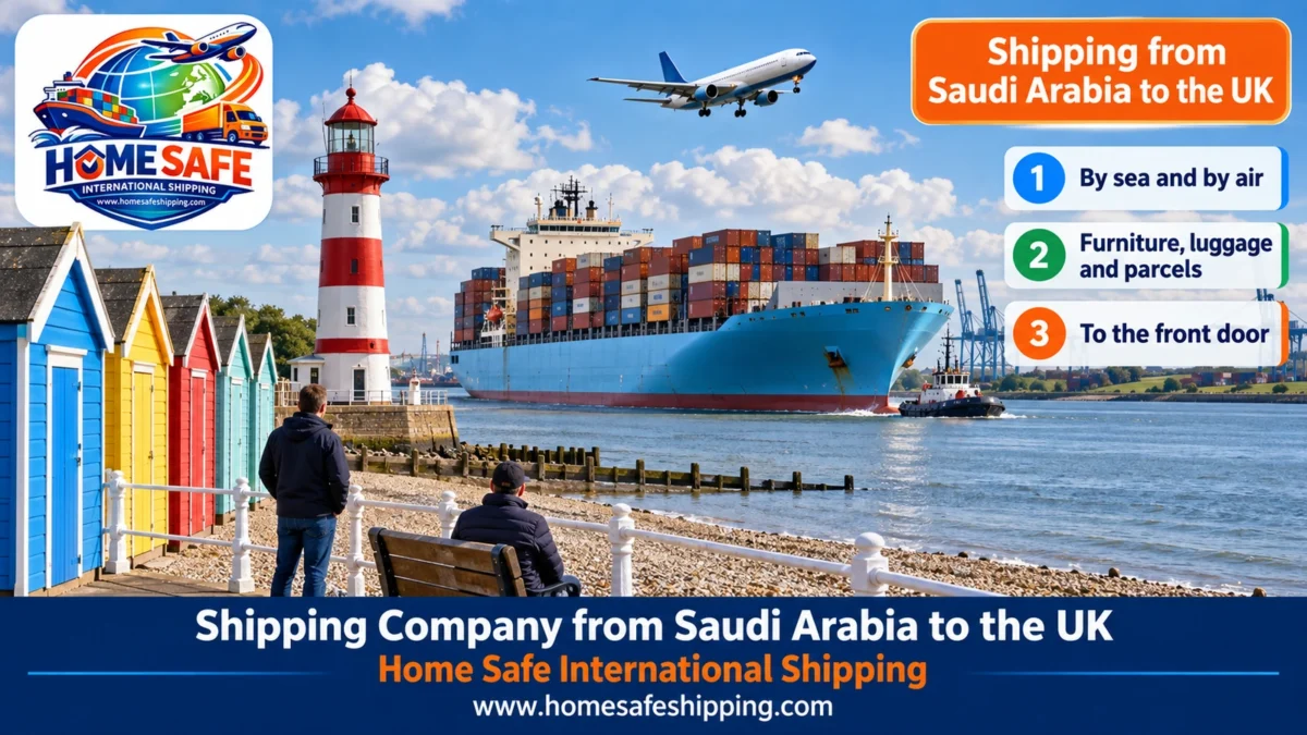 Shipping Company from Saudi Arabia to the UK