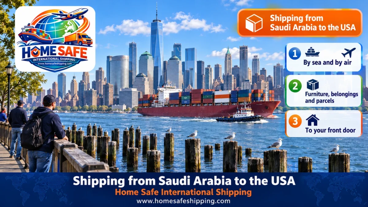 Shipping from Saudi Arabia to the USA